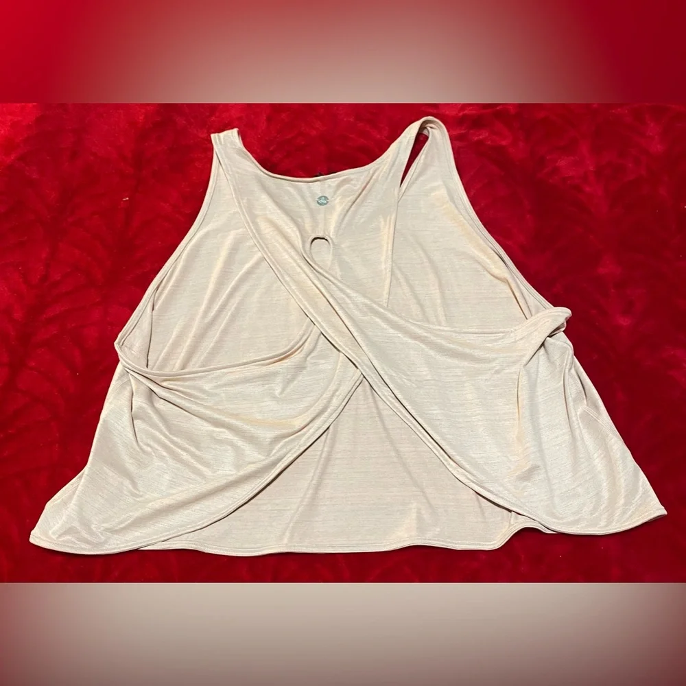 NWT! XL Prana Pale Pink criss cross tank top! Super cute and flattering! 😍❤️😍 - Picture 16 of 17
